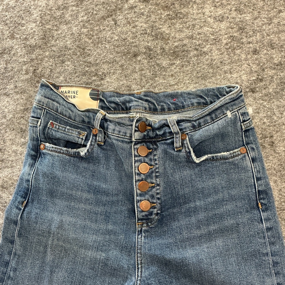 Marine Layer Button Fly Elevated Basic Classic Wi… - image 3